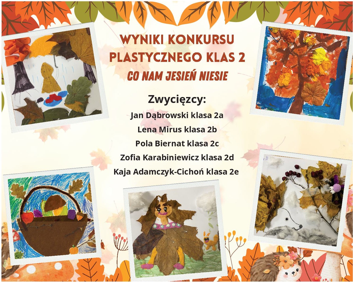 wyniki co nam jesien niesie