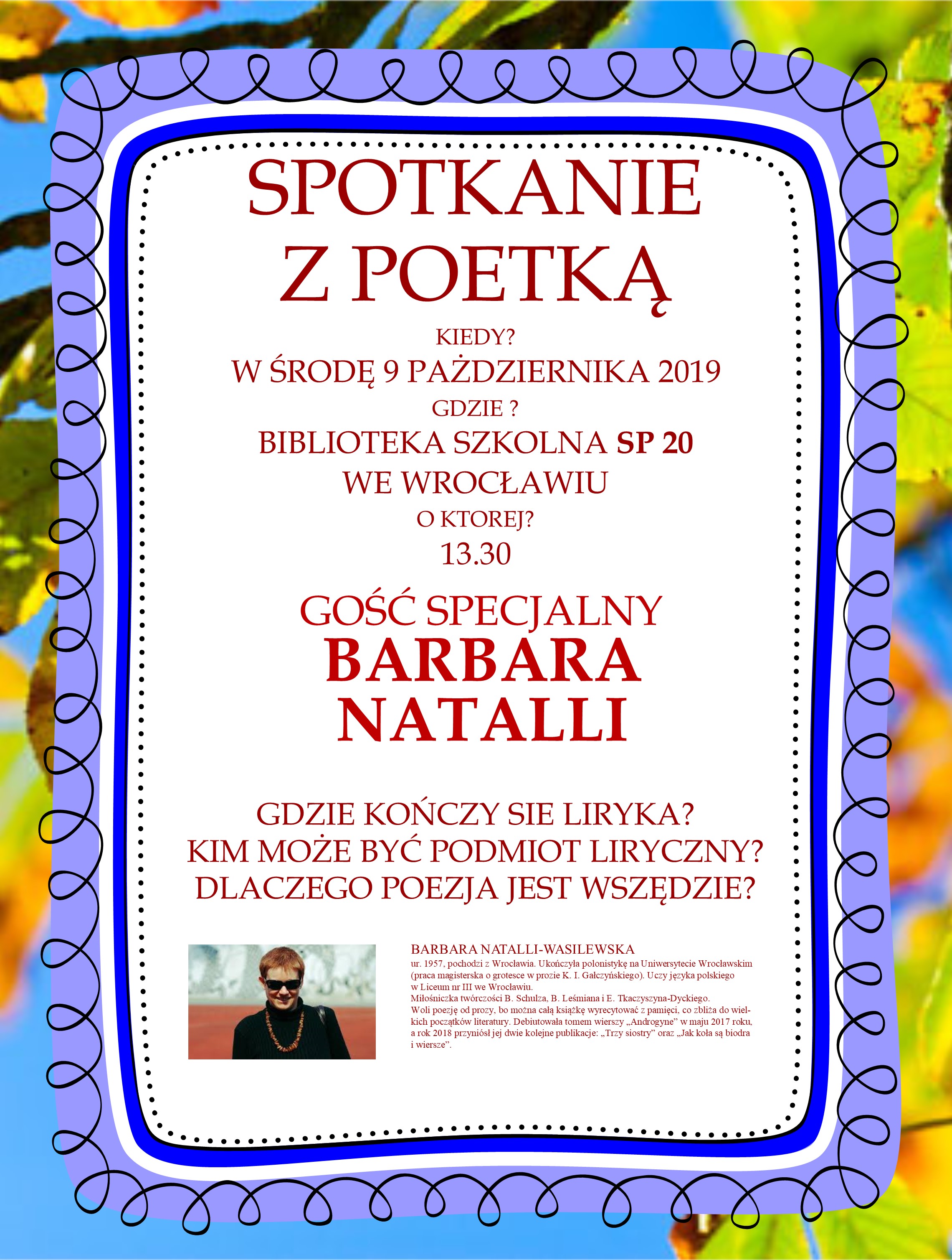 Spotkanie z poetka