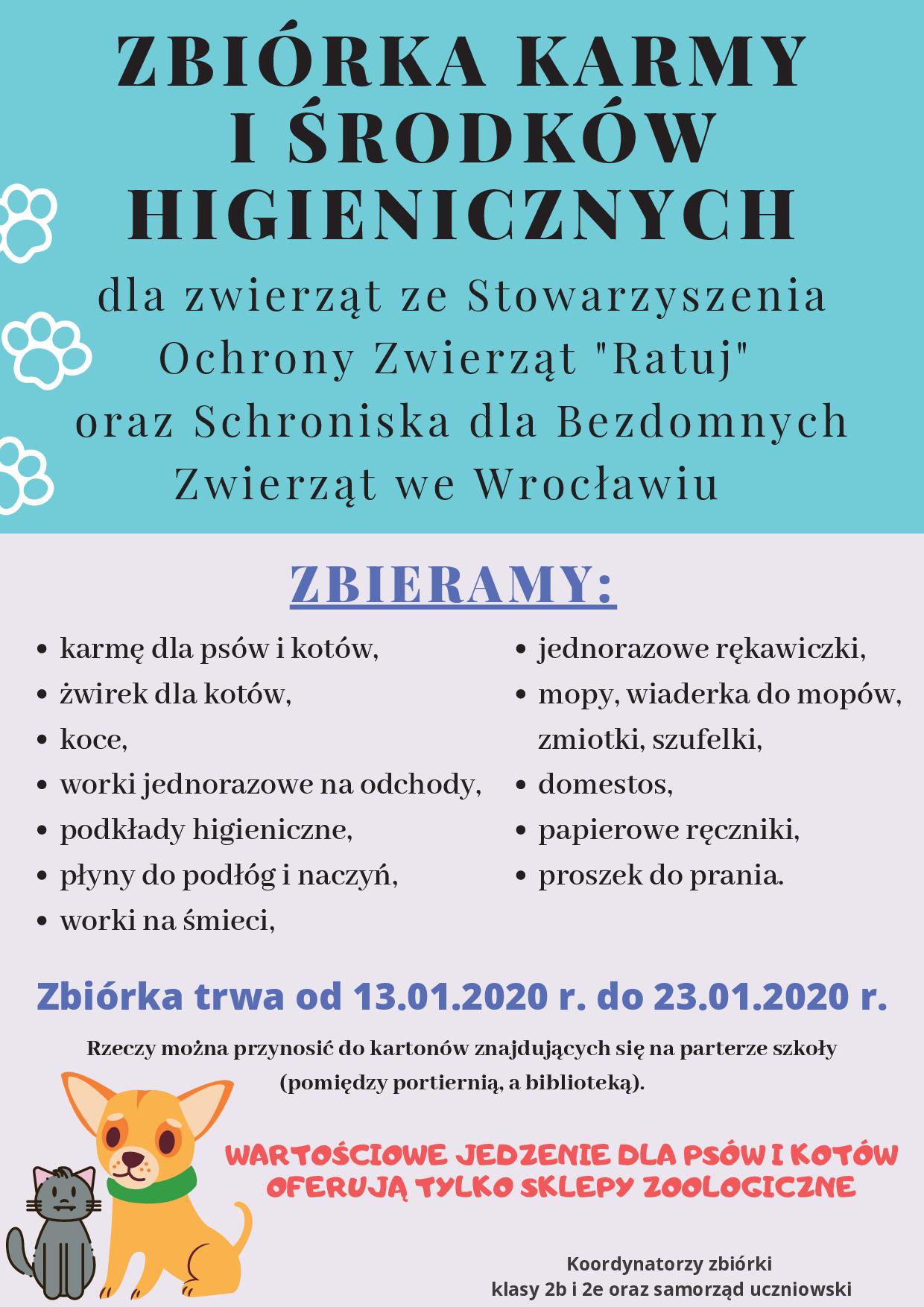 Zbiorka karmy