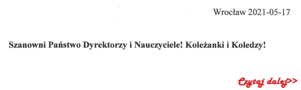 List DKO 17.05.2021 r