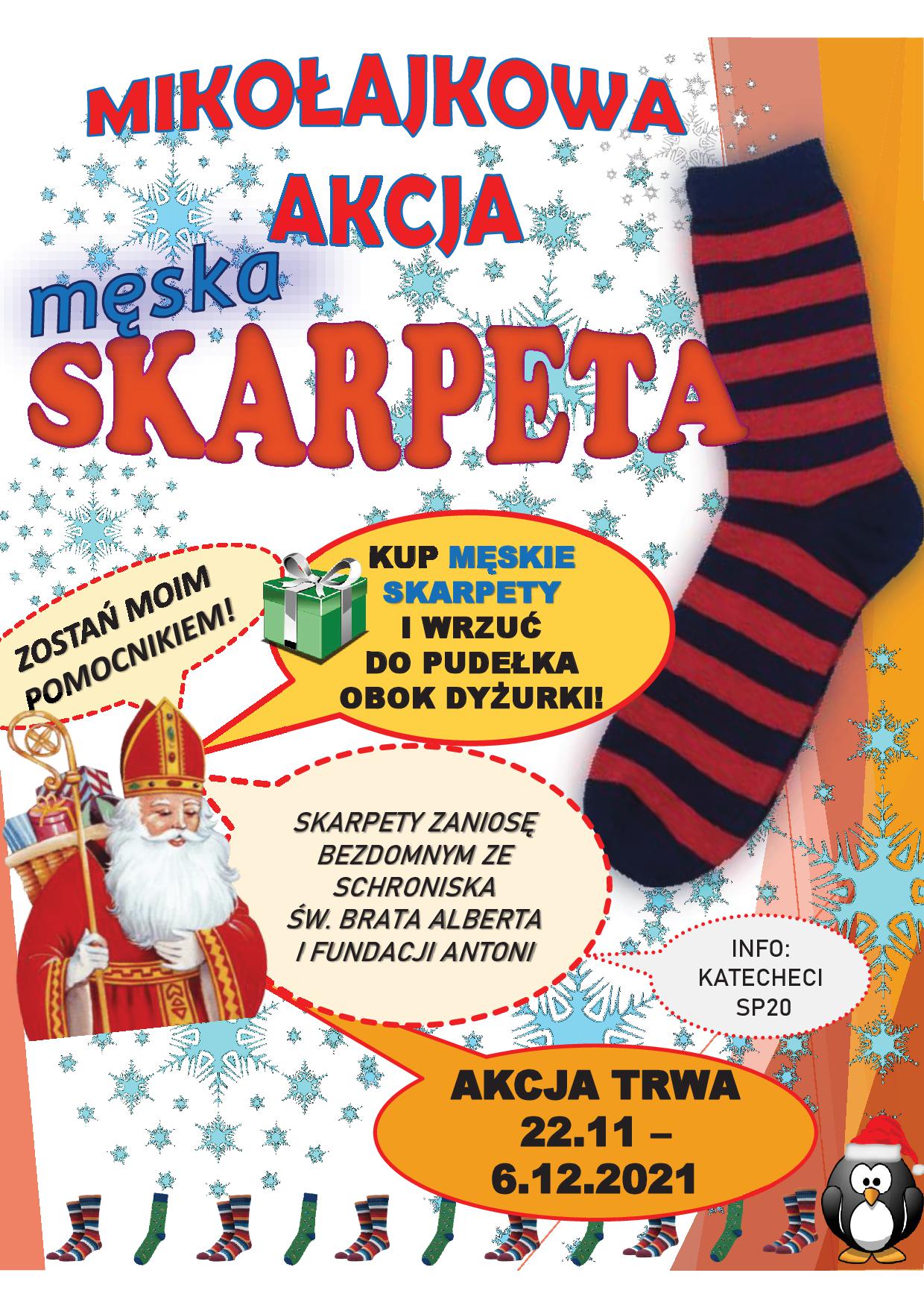 SKARPETA MIKOLAJ