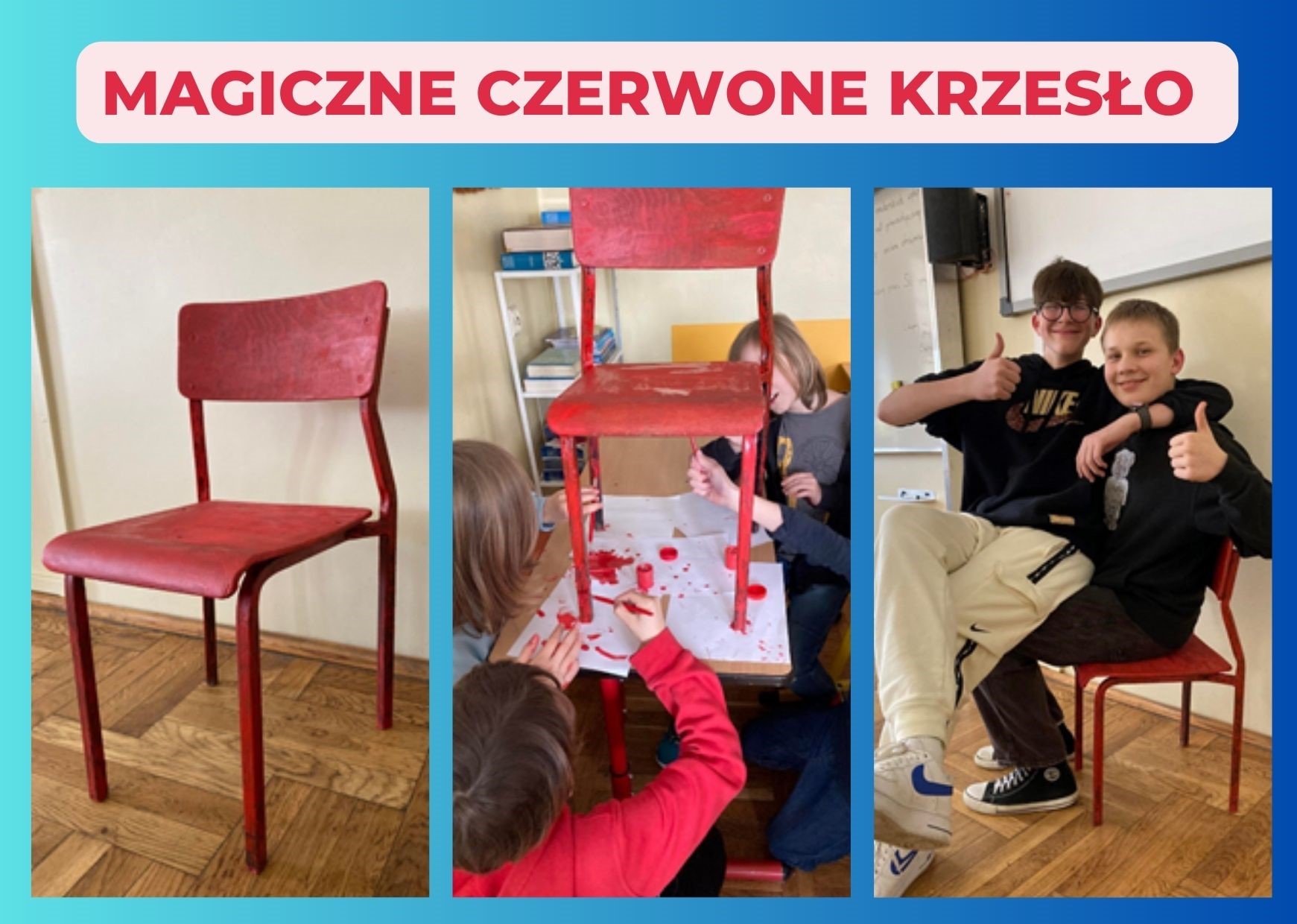 Czerwone krzesło