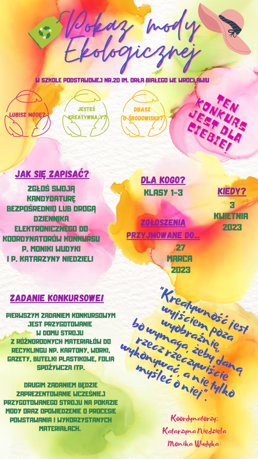 Pokaz mody Ekologicznej