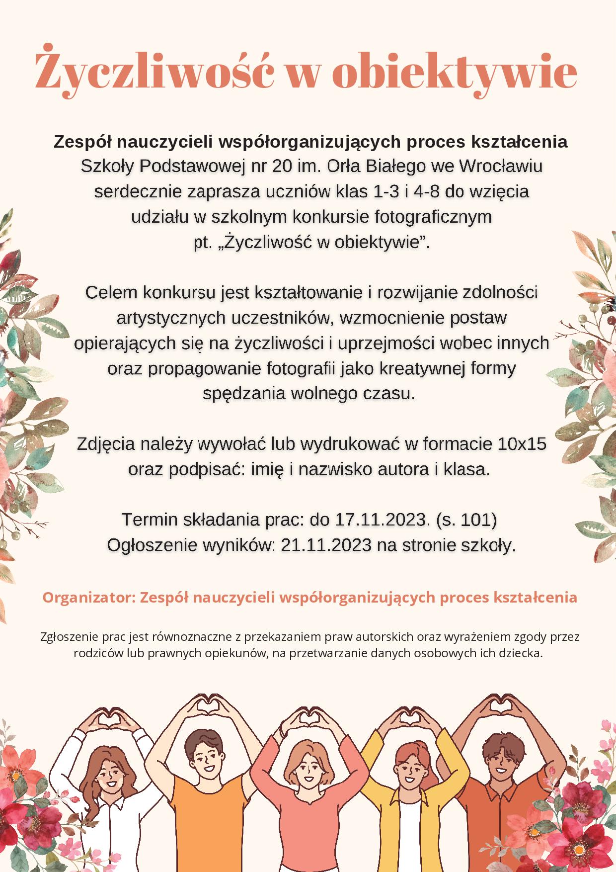ZYCZLIWOSC W OBIEKTYWIE