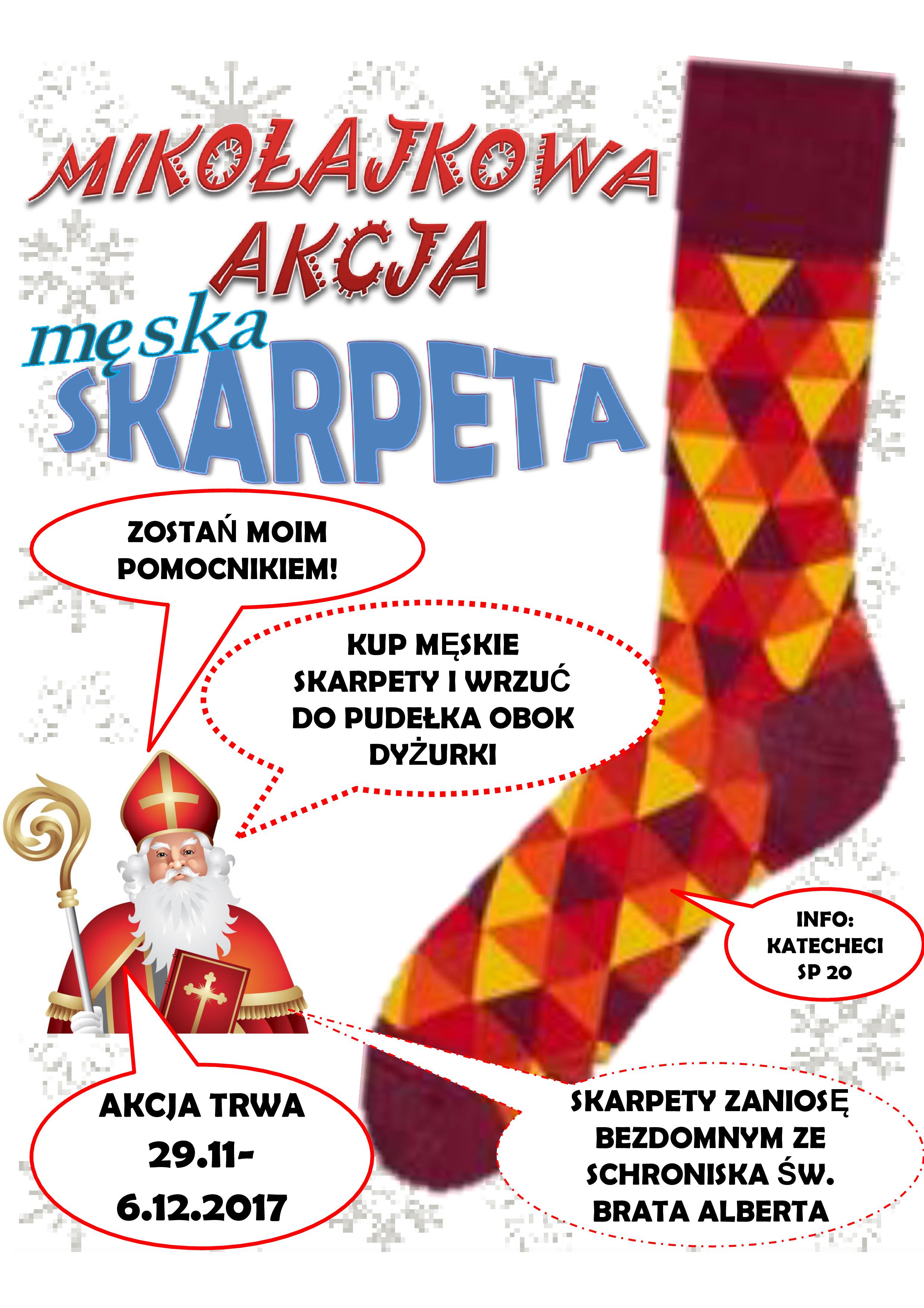 SKARPETA MIKOLAJ