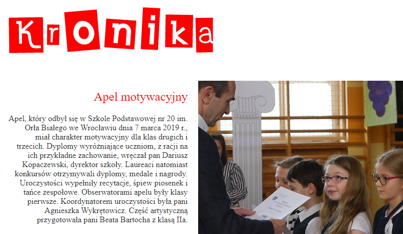 Apel motywacyjny 2019 03 18