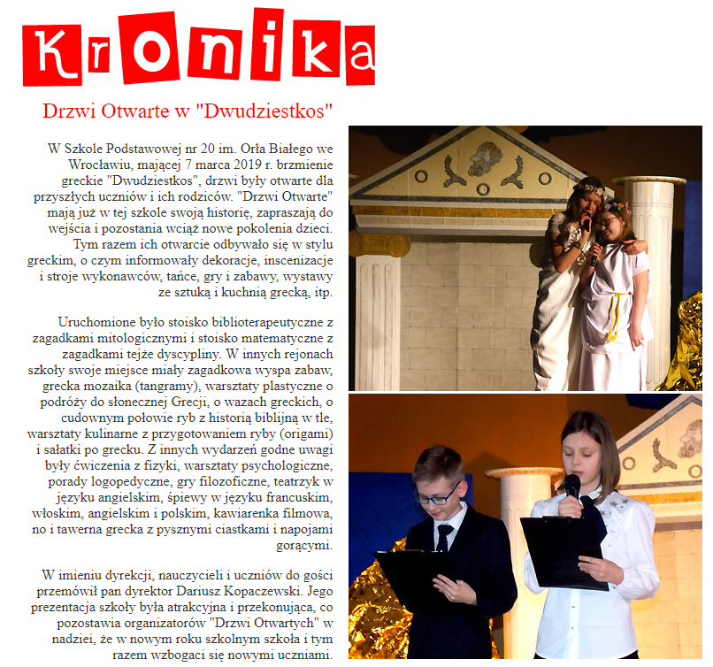Drzwi otwarte 2019.03.07