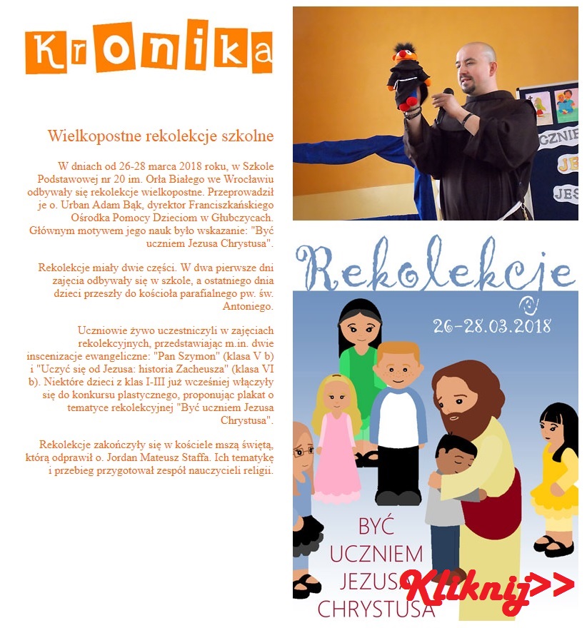 Rekolekcje 2018