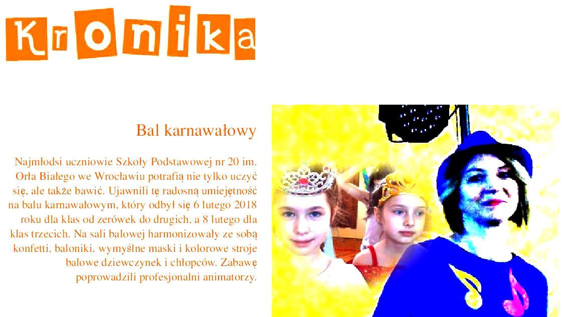 bal karnawalowy 201801