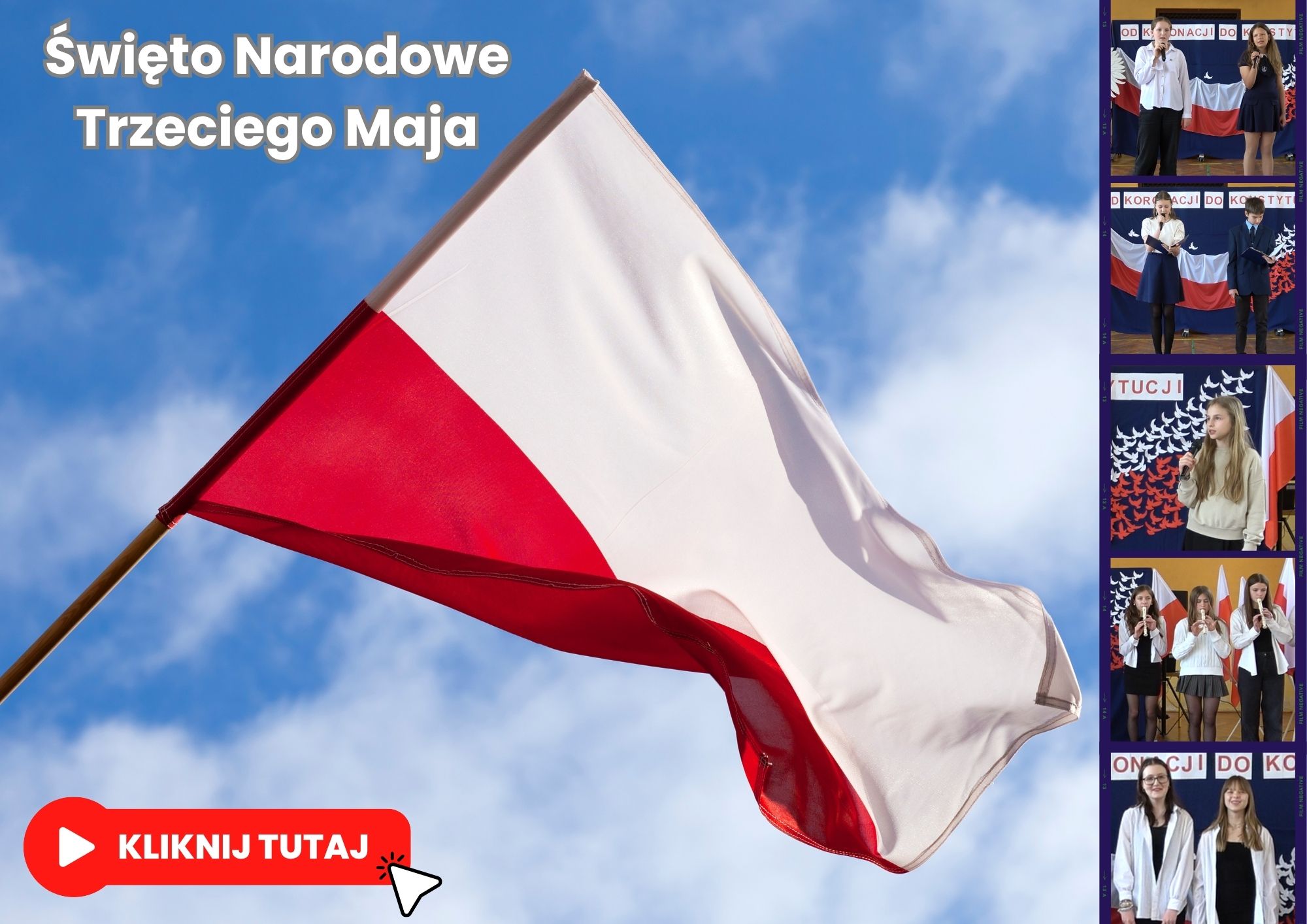 święto 3 Maja plakat