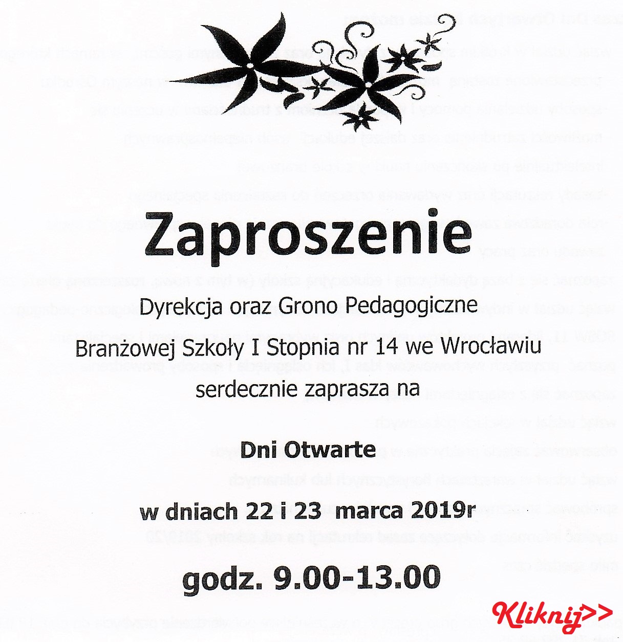 ZAPROSZENIE SZKNR14SMALL