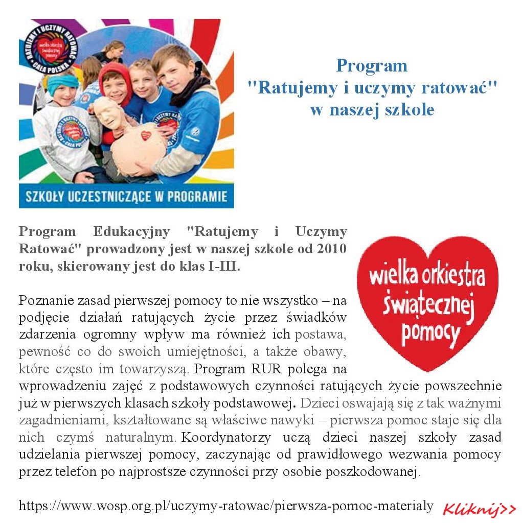 ratujemy i uczymy ratowac
