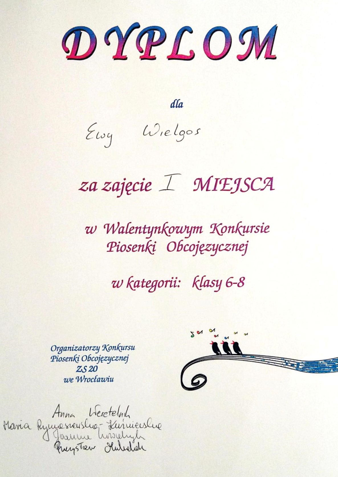 walentynkowy Ewa