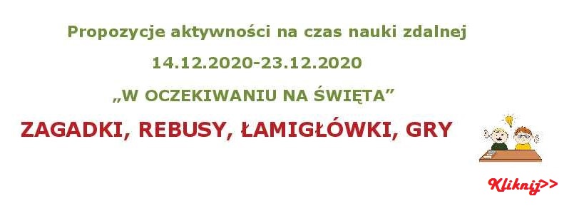 aktywnosci 14.12   23.12