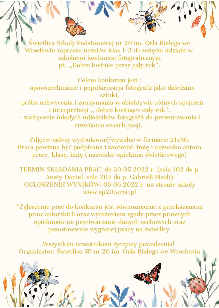Konkurs fotograficzny
