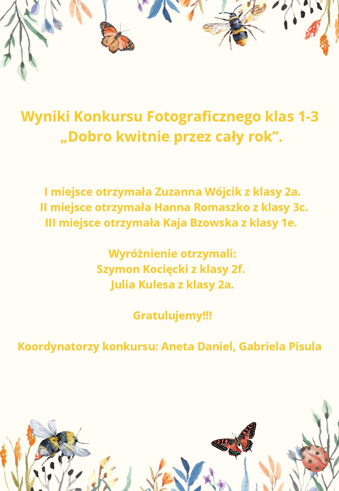 wyniki konkursu FOTO