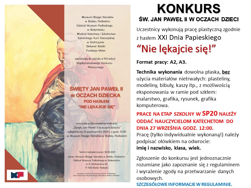 konkurs JP2 w oczach dzieci 2021
