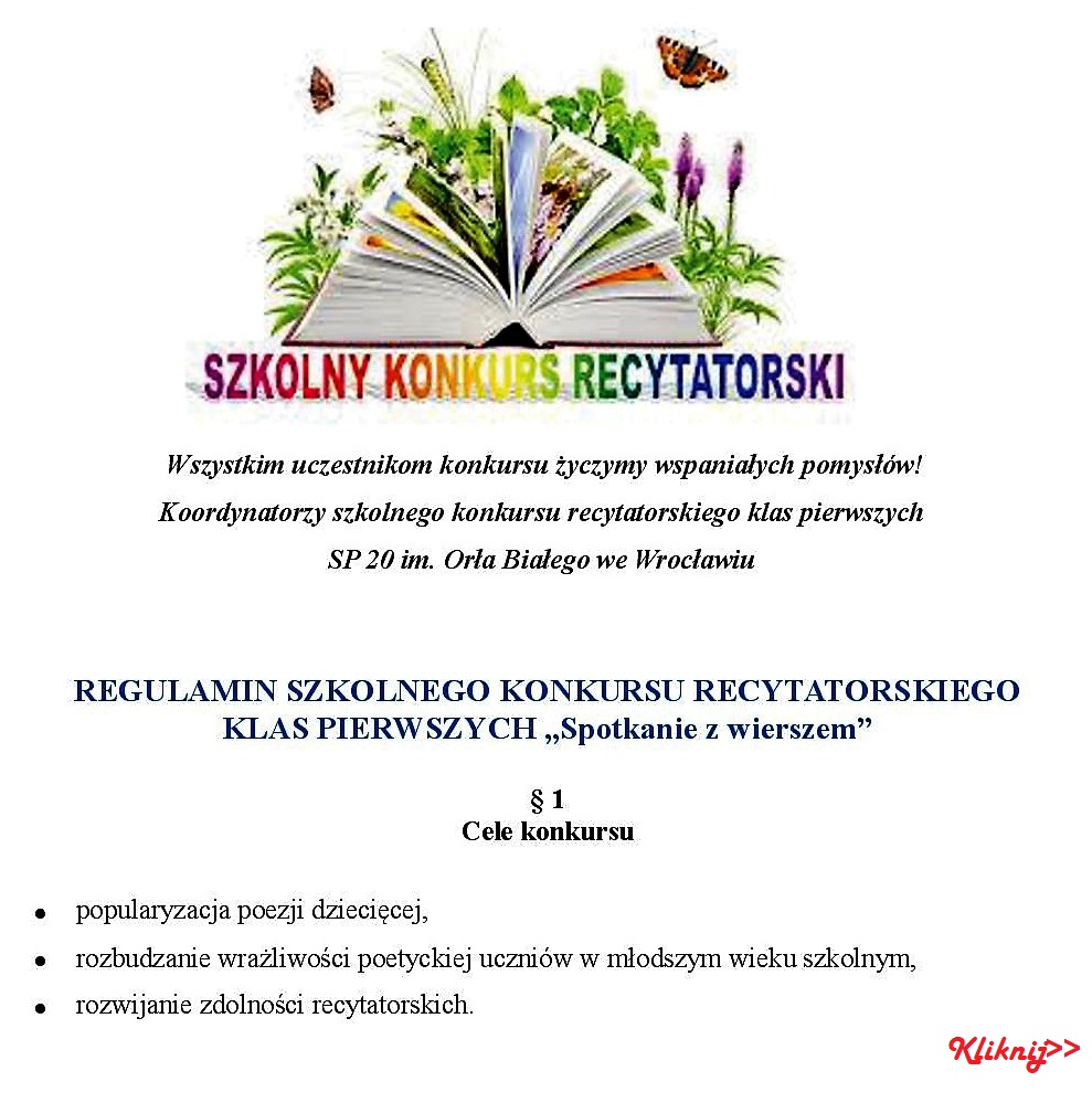 Szkolny konkurs recytatorski2