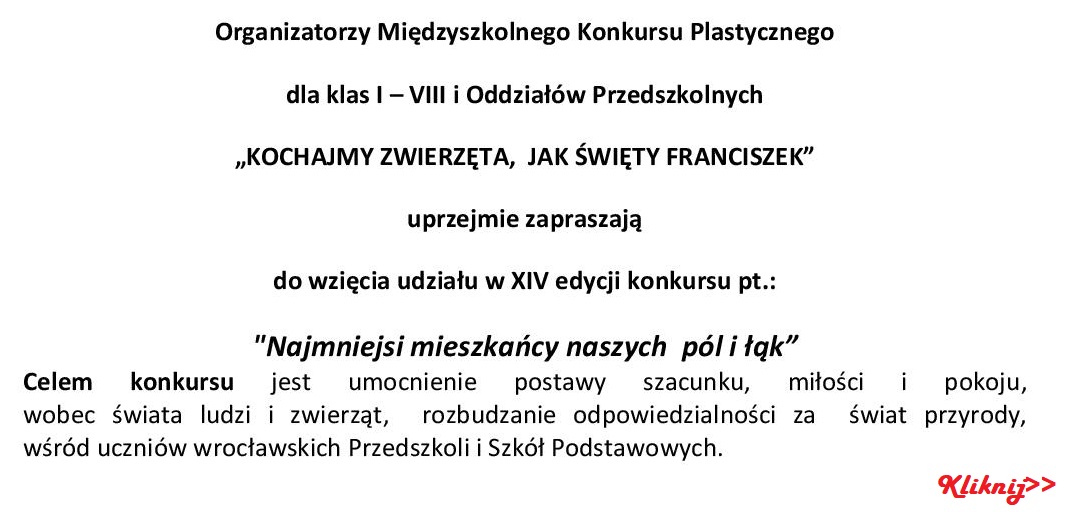 konkurs o Franciszku 19